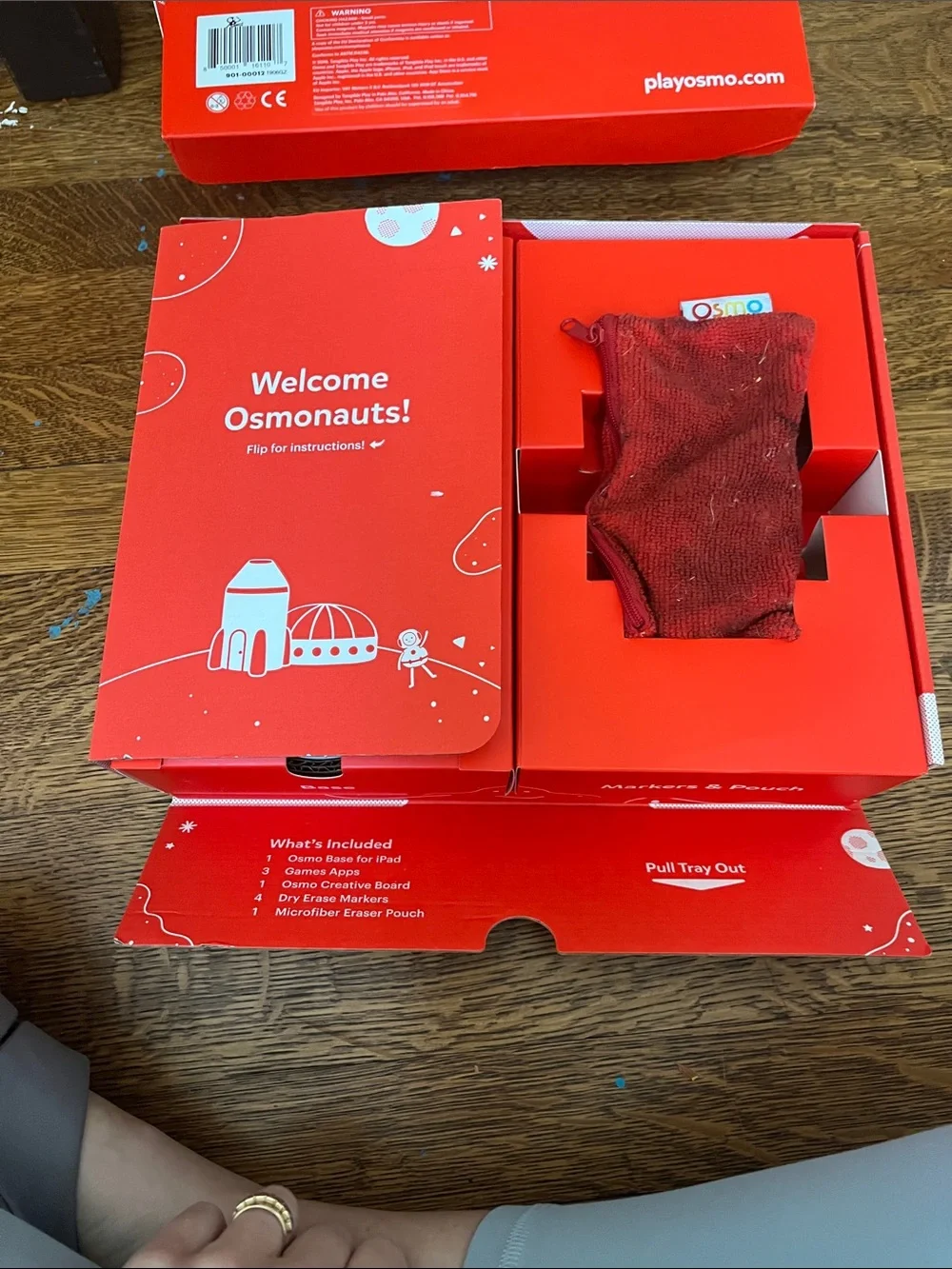 3 sets! Osmo Creative Starter kit, Genius Number Tiles, and Osmo Town Detective